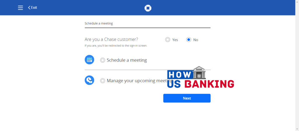 How do I Schedule chase appointment in 5 Steps? - 2024